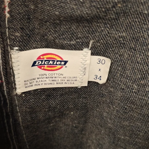 One of a Kind Dickies Custom Upcycled Patchwork Denim Overalls Maxi Dress. - Picture 8 of 10